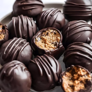 Chocolate Chip Cookie Dough Truffles Recipe