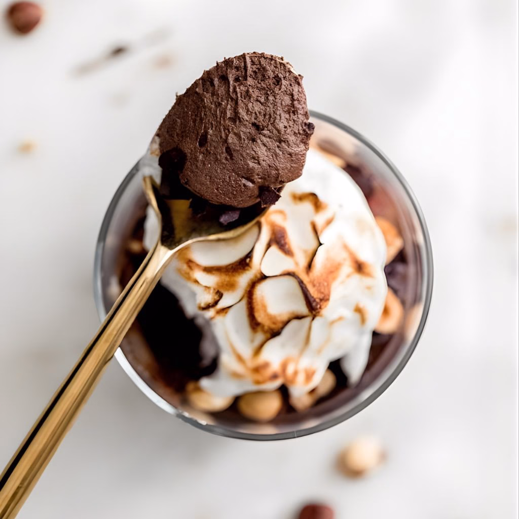 Chocolate Hazelnut Mousse Cups Recipe