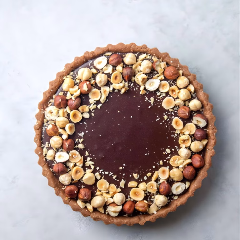 Chocolate Hazelnut Tart Recipe