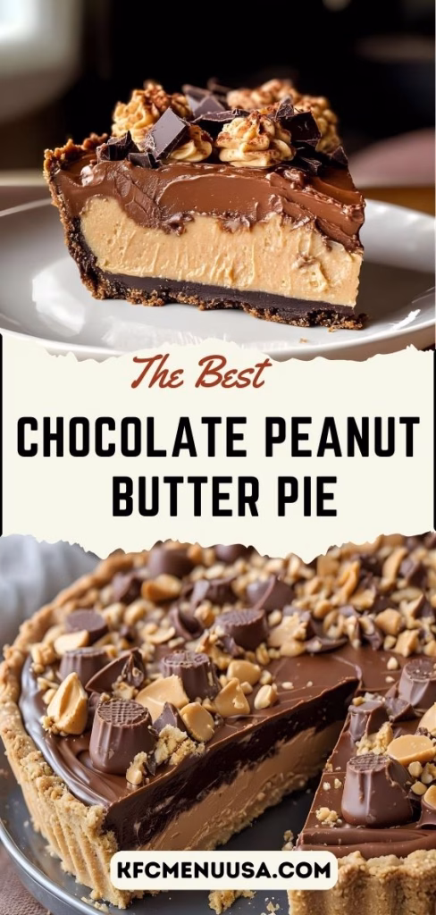Chocolate Peanut Butter Pie Recipe