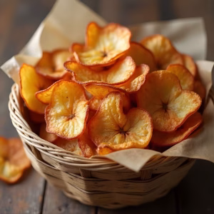 Cinnamon Sugar Apple Chips Recipe