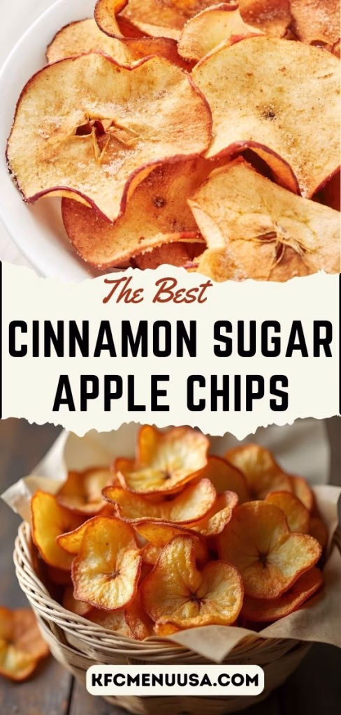 Cinnamon Sugar Apple Chips Recipe