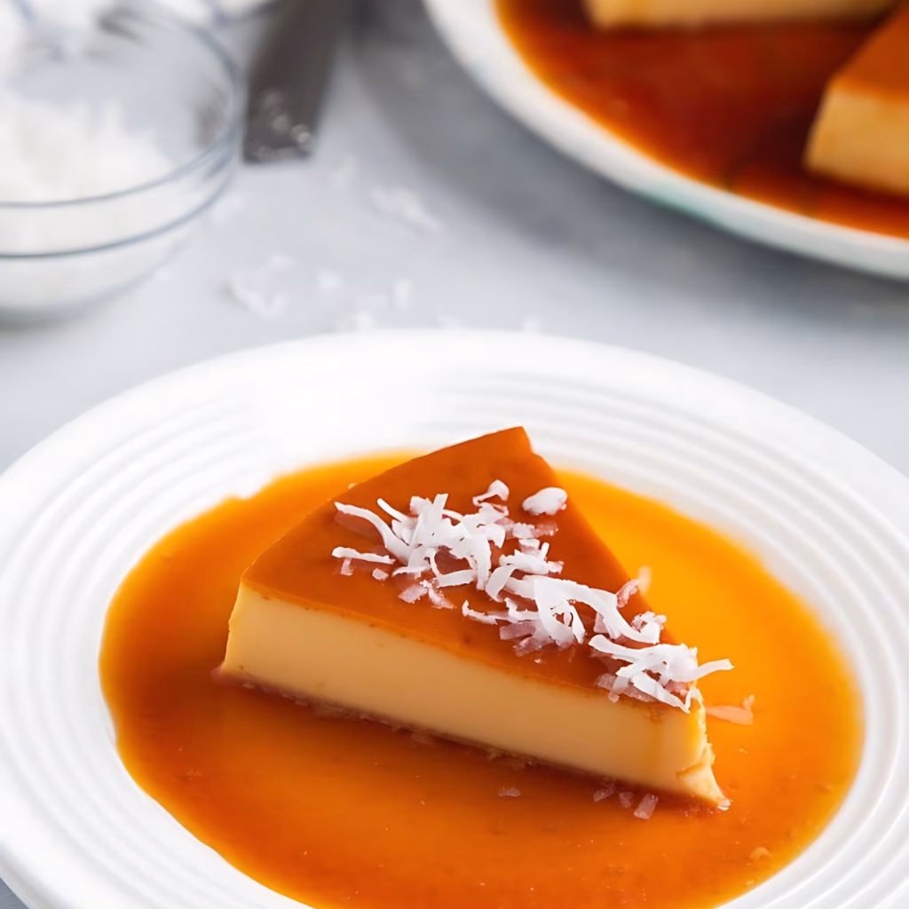 Coconut Caramel Flan Recipe