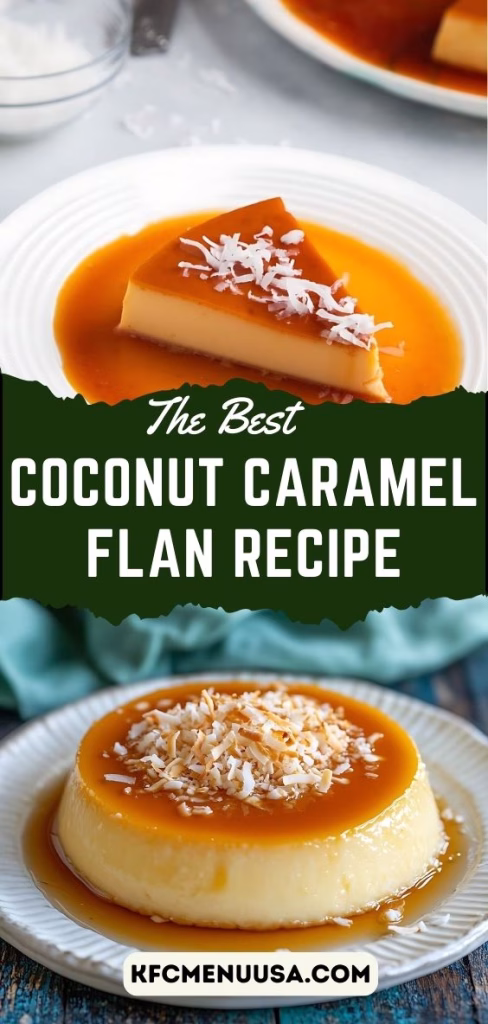 Coconut Caramel Flan Recipe