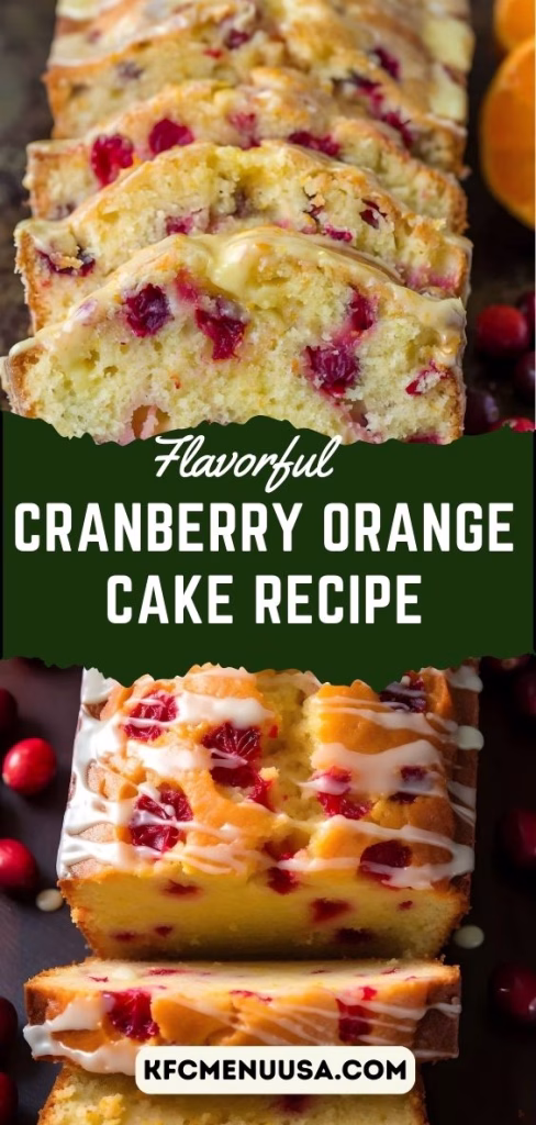 Cranberry Orange Cake Recipe