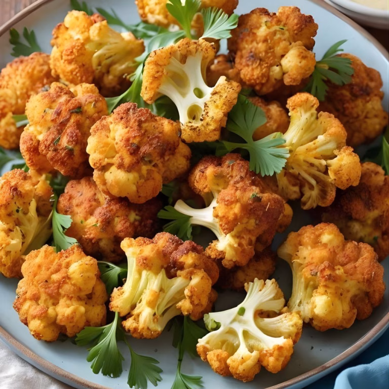 Crispy Parmesan Roasted Cauliflower Recipe