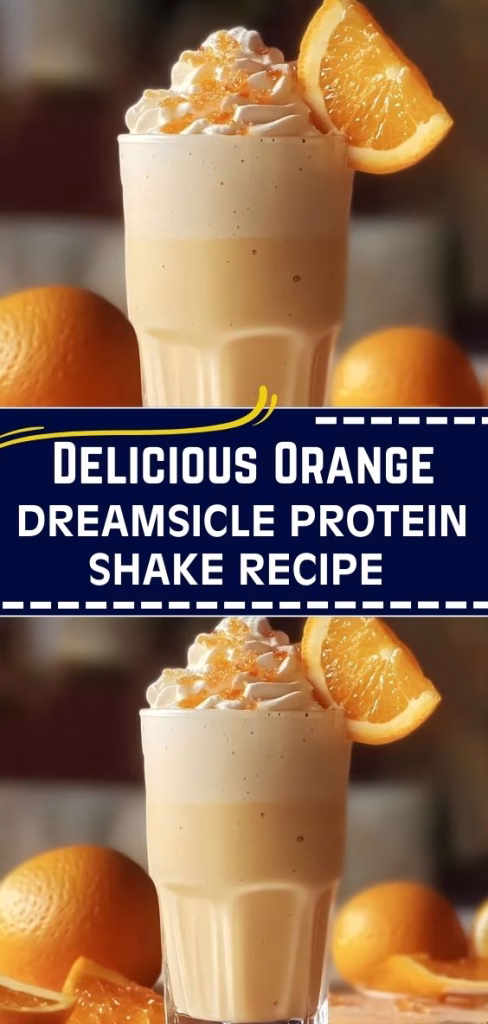 Delicious Orange Dreamsicle Protein Shake Recipe