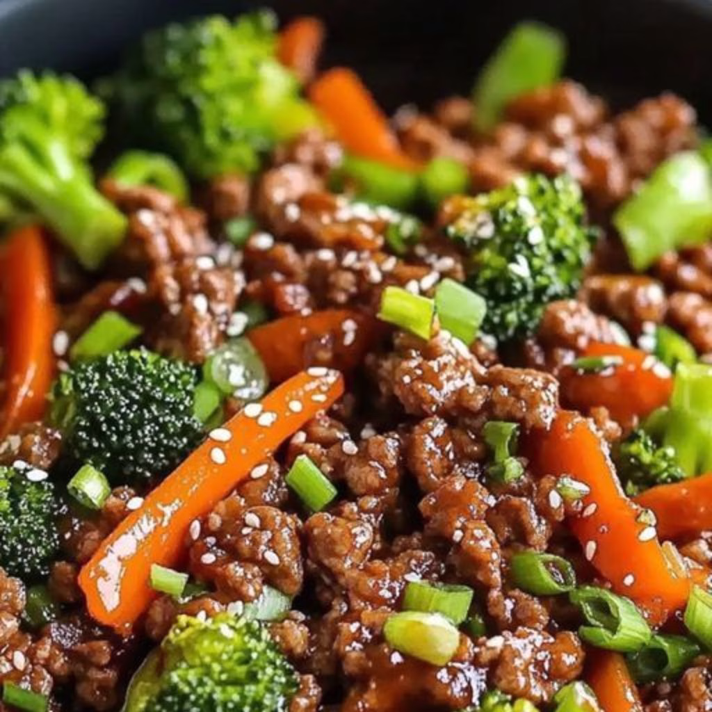 Easy Ground Beef Teriyaki Stir Fry Recipe