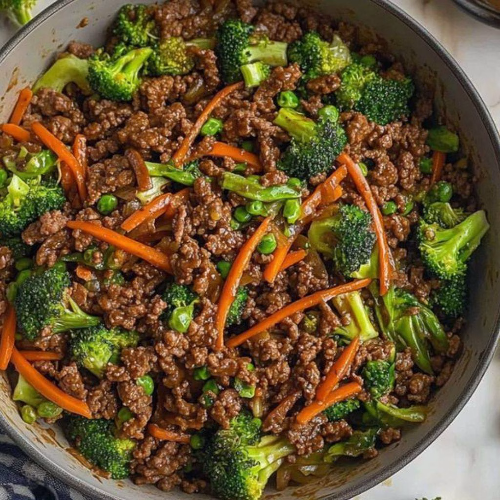 Easy Ground Beef Teriyaki Stir Fry Recipe
