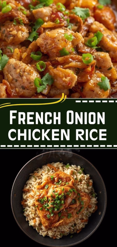 French Onion Chicken Rice Recipe
