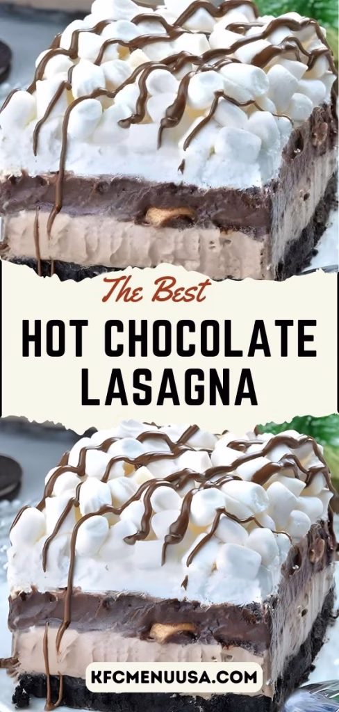 Hot Chocolate Lasagna Recipe
