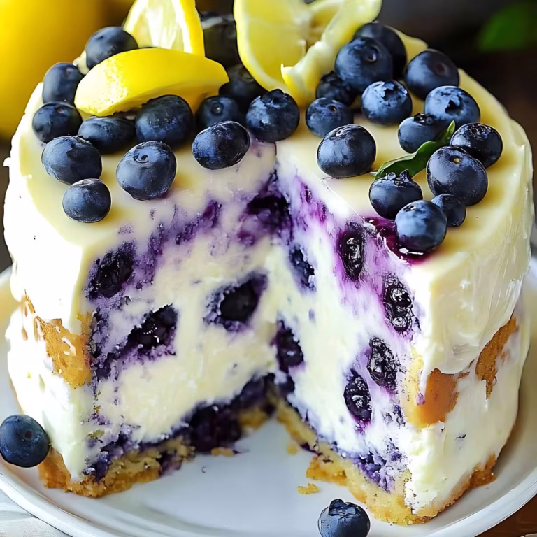 Irresistible Blueberry Dream Cheesecake Recipe