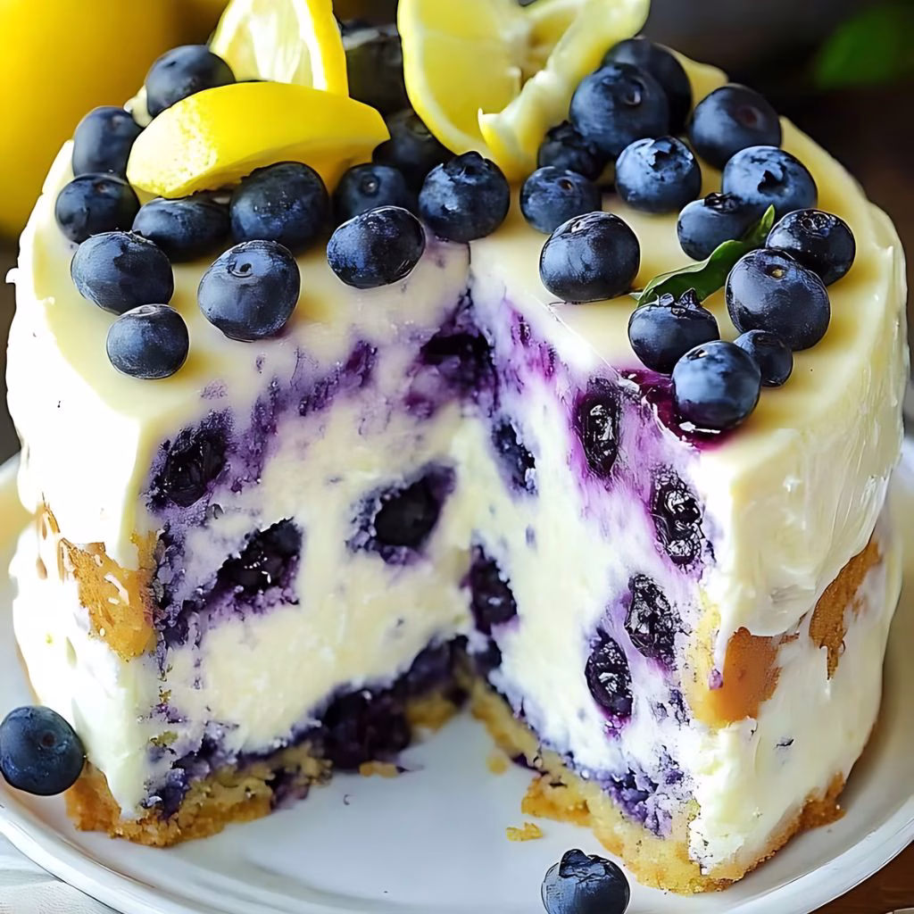 Irresistible Blueberry Dream Cheesecake Recipe