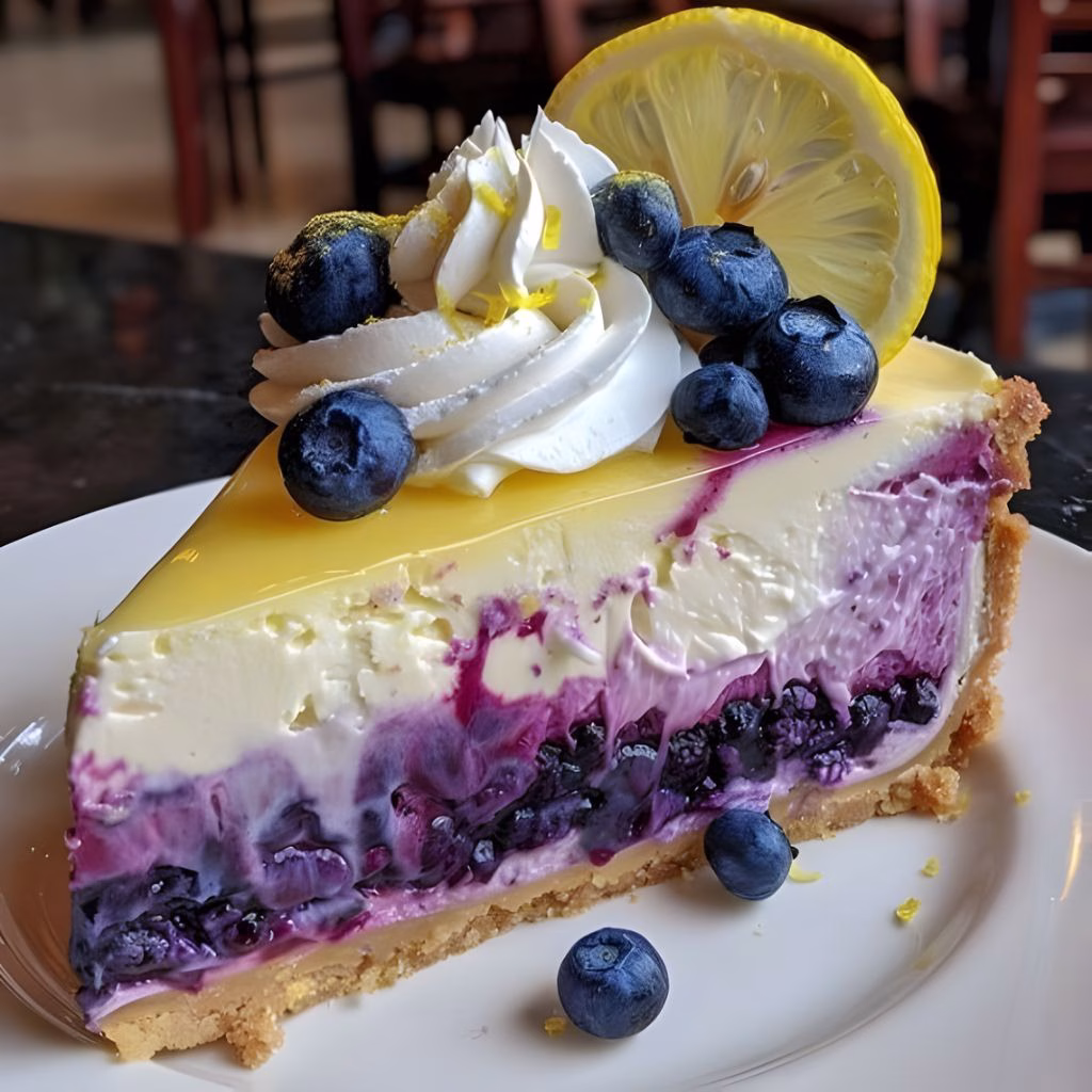Lemon Blueberry Cake Recipe