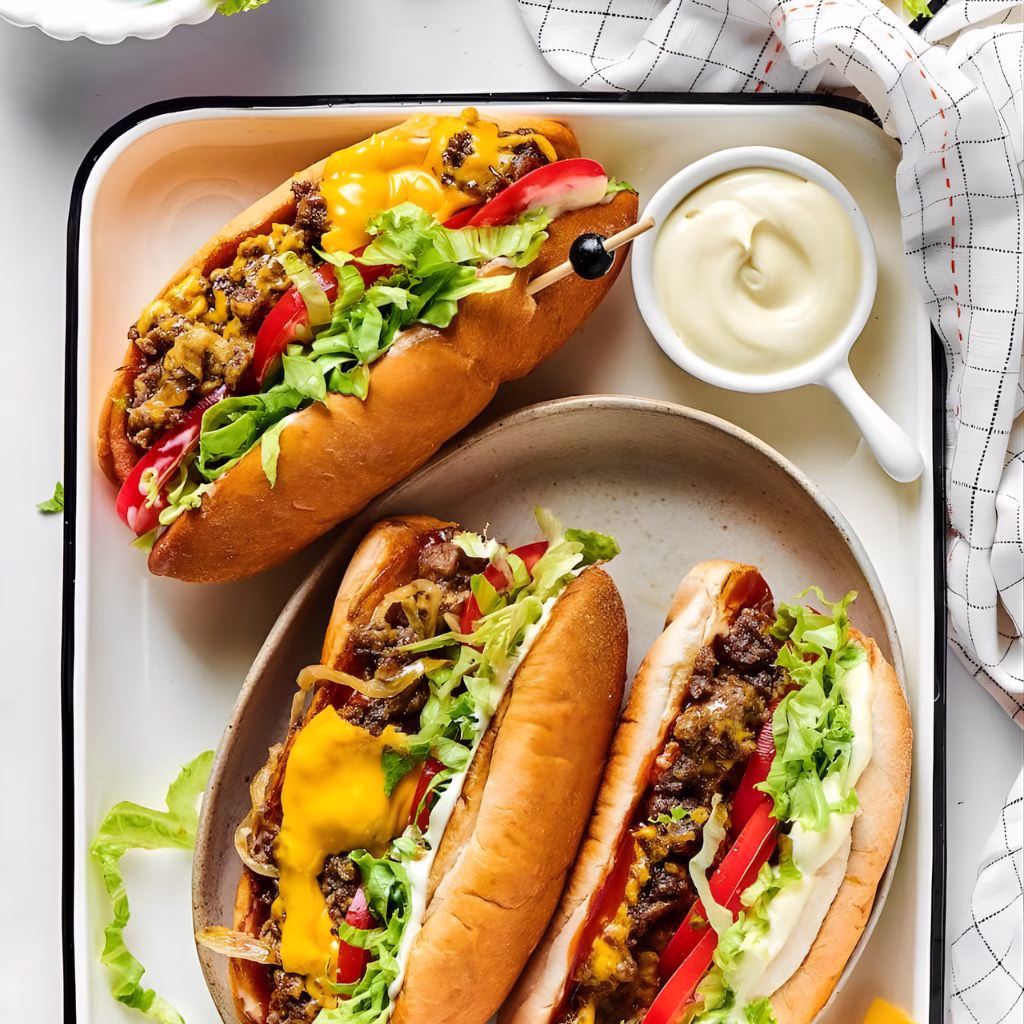 Mexican Chopped Cheese Sandwich Recipe 