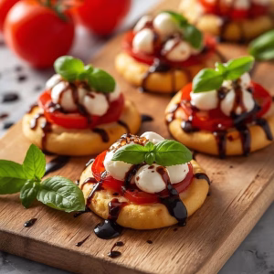 Mini Caprese Pizzas Recipe