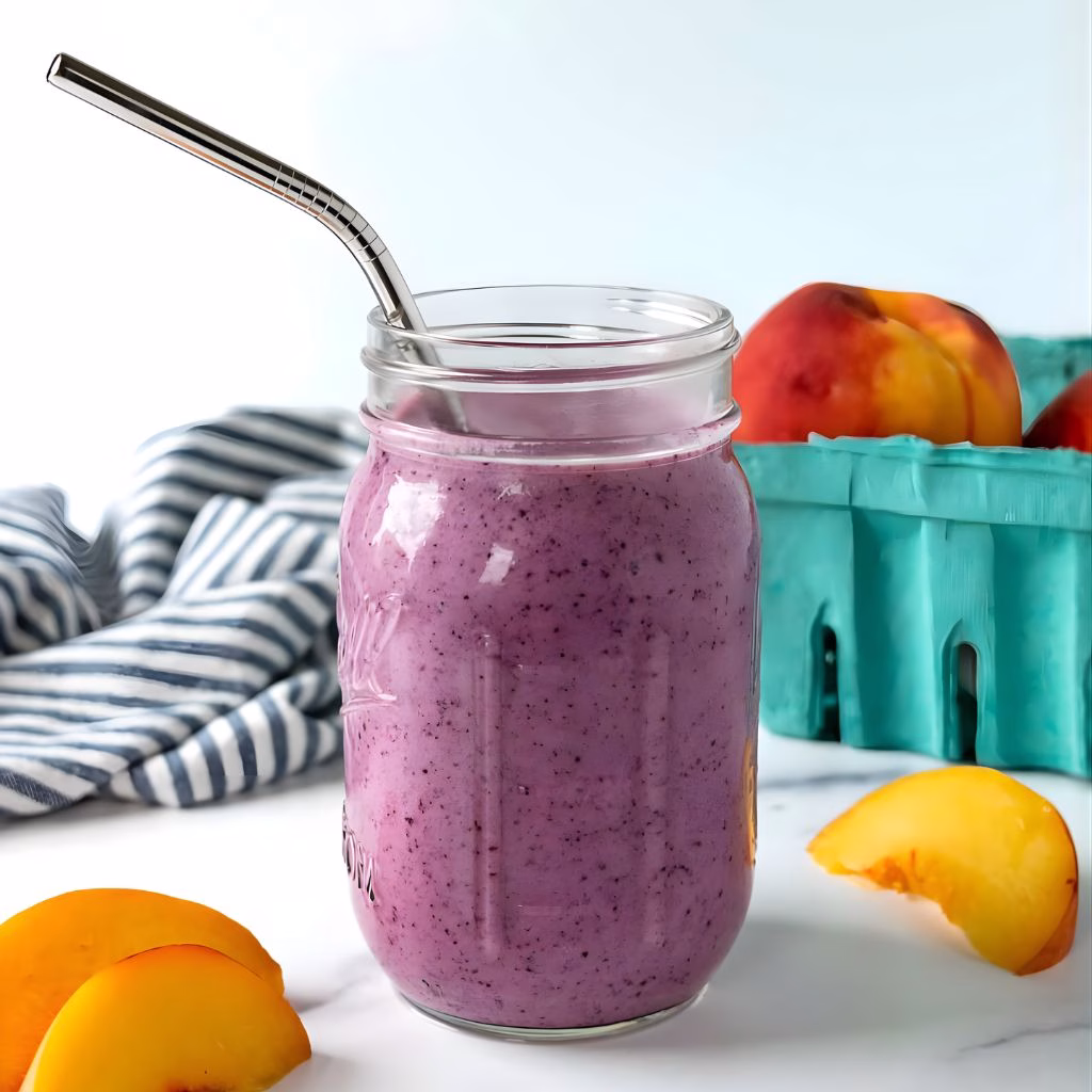 Peach Blueberry Smoothie Recipe