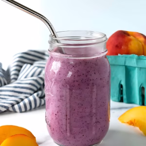 Peach Blueberry Smoothie Recipe