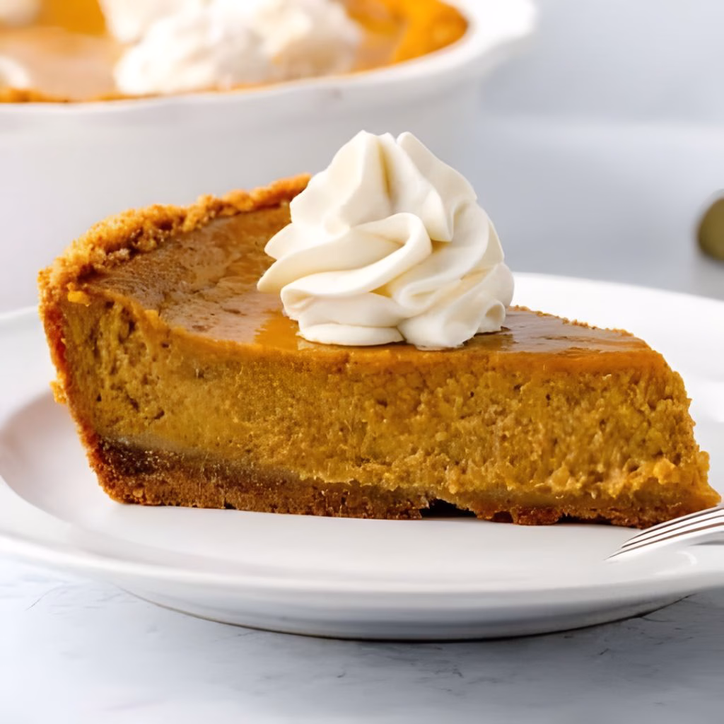 Pumpkin Pie with Graham Cracker Crust Recipe