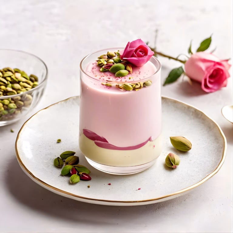 Rose-Infused Panna Cotta Recipe