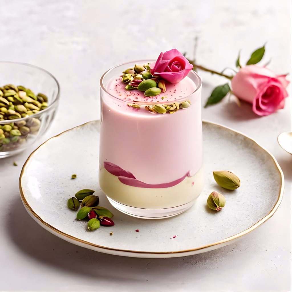 Rose-Infused Panna Cotta Recipe