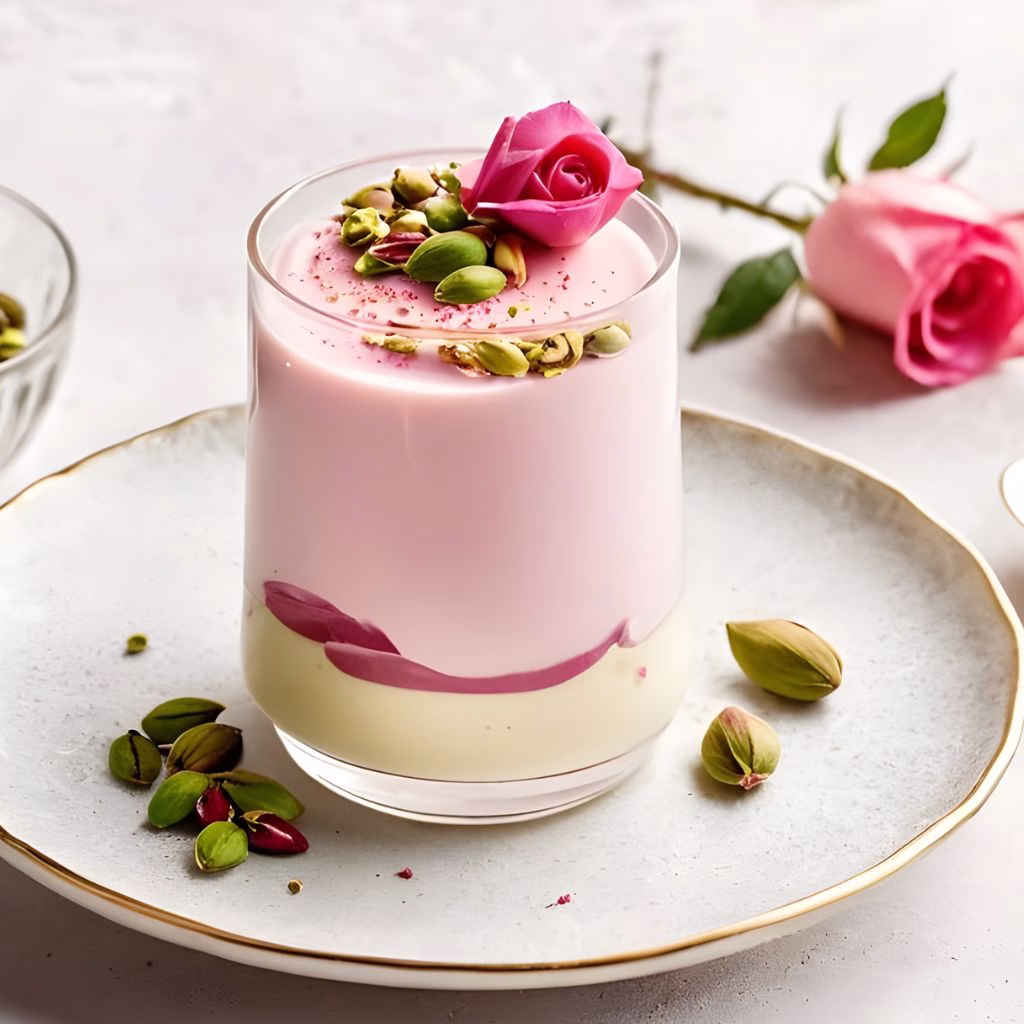 Rose-Infused Panna Cotta Recipe