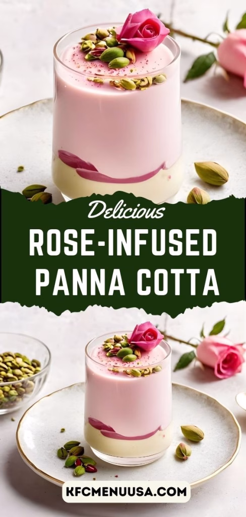 Rose-Infused Panna Cotta Recipe