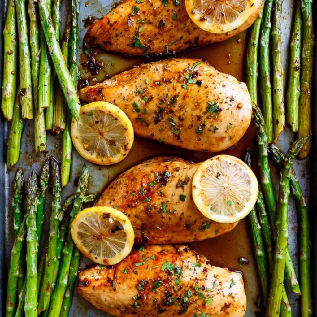 Sheet Pan Lemon Pepper Chicken Recipe