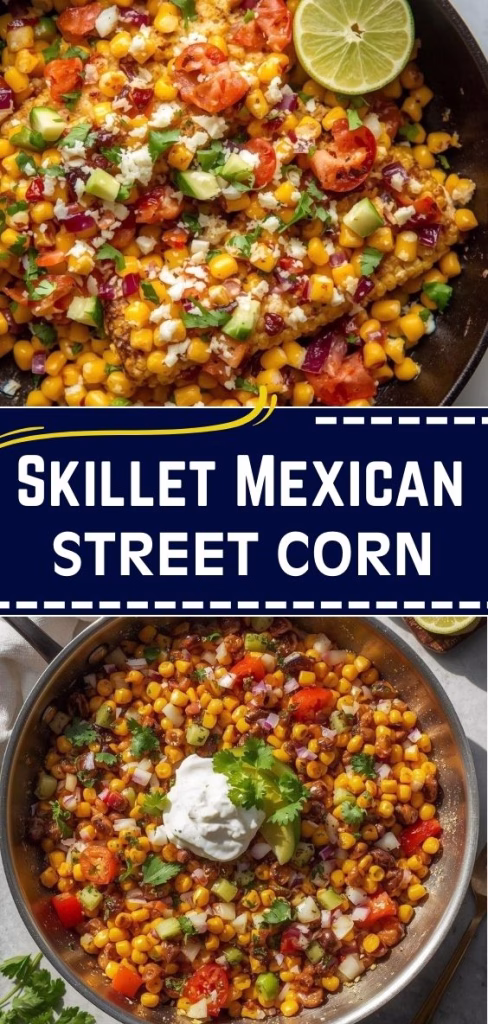 Skillet Mexican Street Corn Recipe