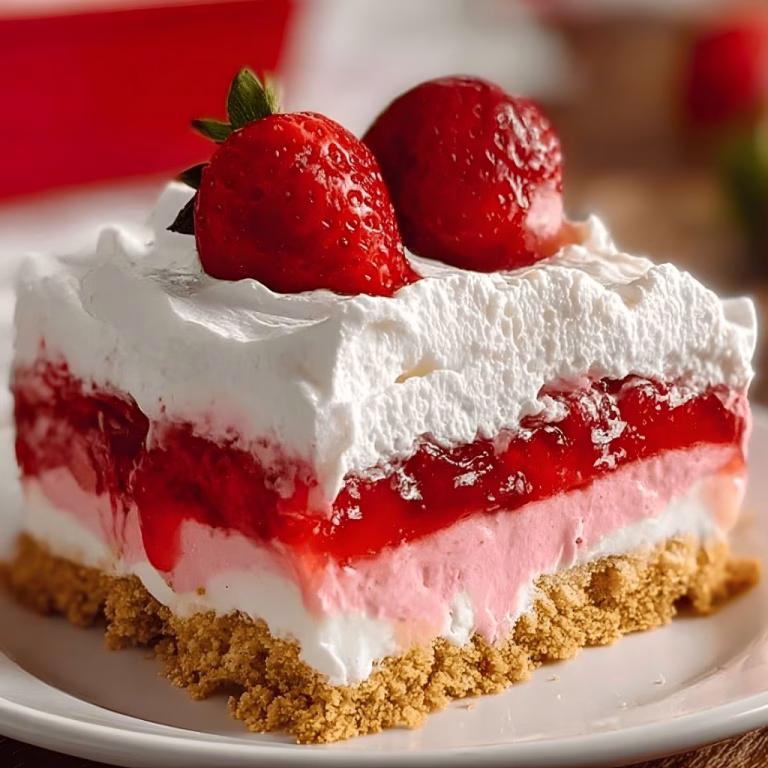 Strawberry Cheesecake Lasagna Recipe