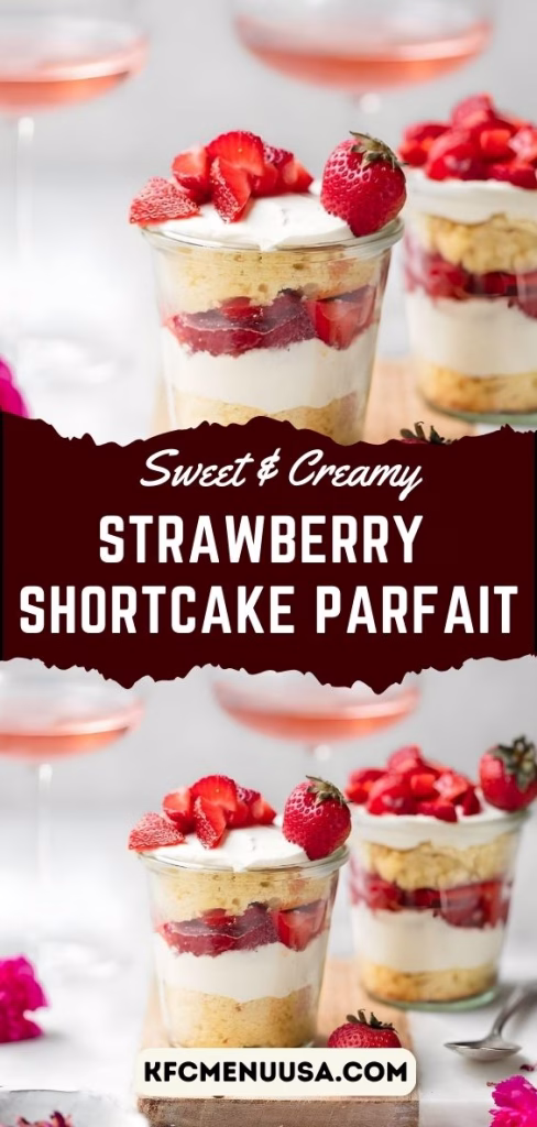 Strawberry Shortcake Parfait Recipe