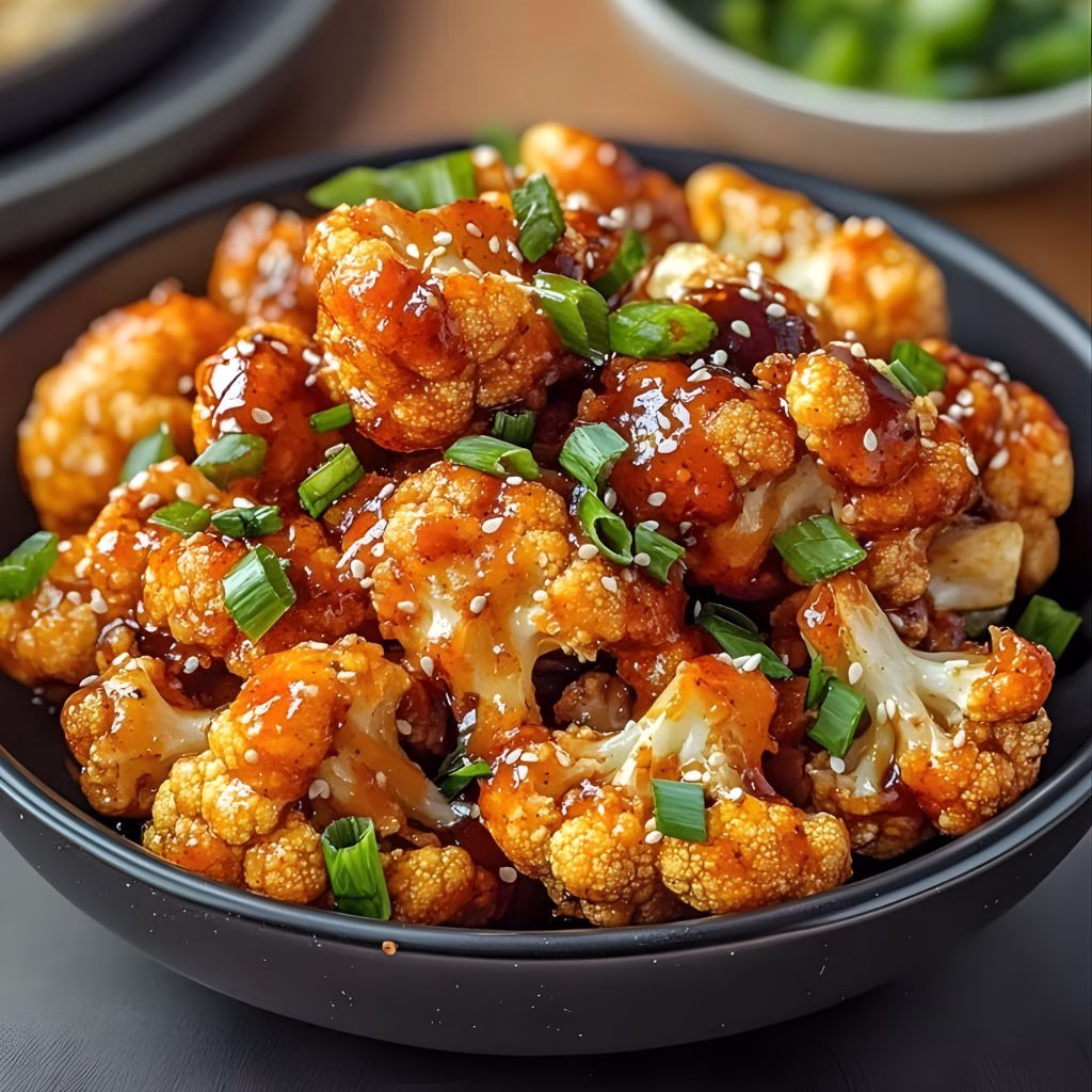 Sweet and Spicy Cauliflower Bites Recipe