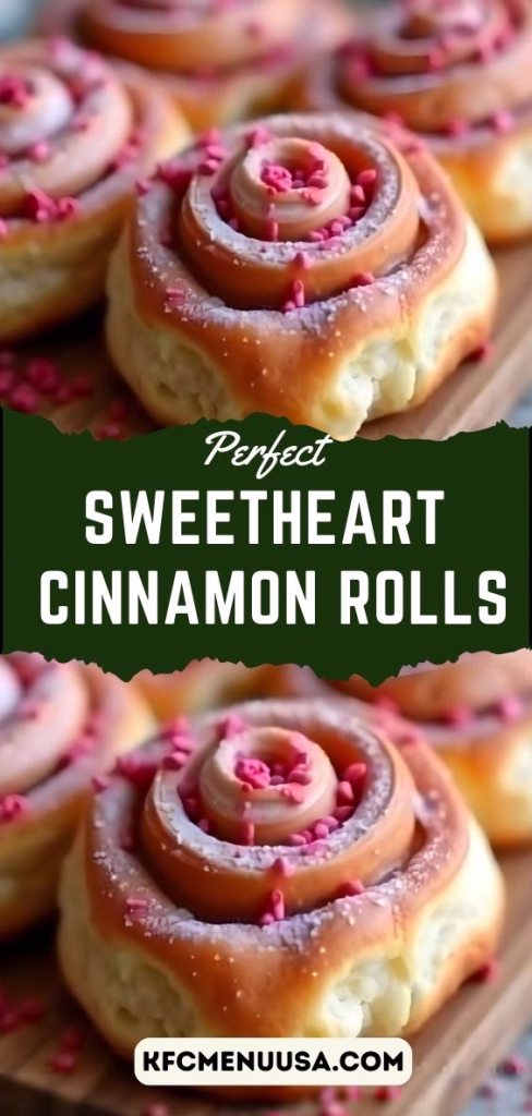 Sweetheart Cinnamon Rolls Recipe