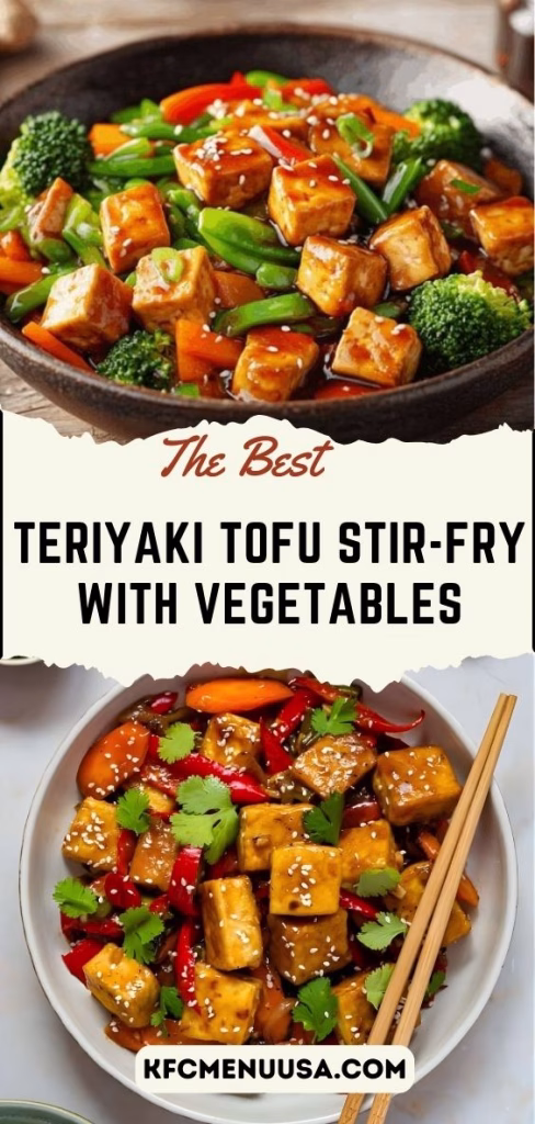 Teriyaki Tofu Stir-Fry with Vegetables Recipe