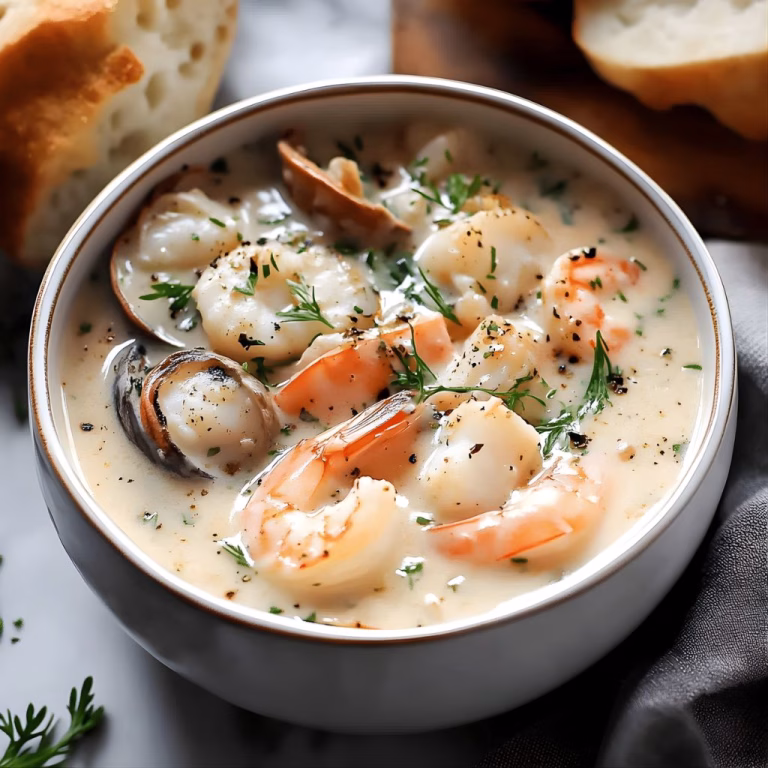 The Best Creamy Seafood Chowder Recipe
