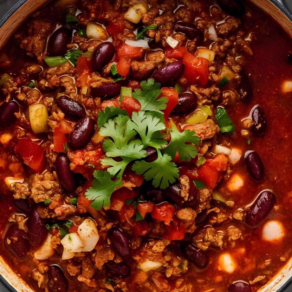 Turkey Chili with Kidney Beans Recipe