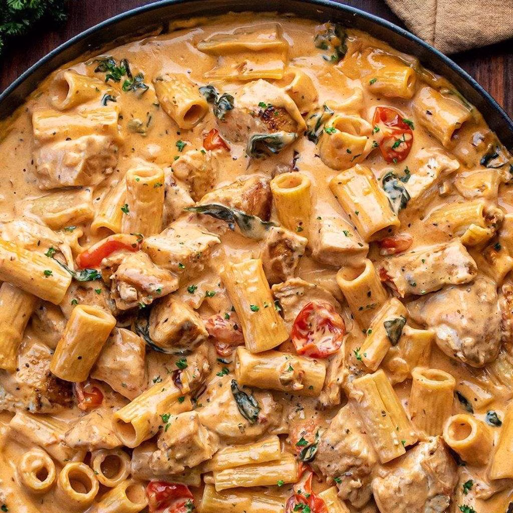 Tuscan Chicken Pasta Recipe