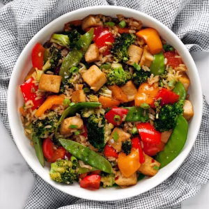 Vegetable Stir-Fry with Tofu Recipe