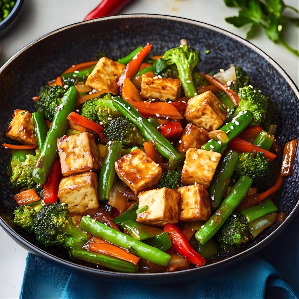 Vegetable Stir-Fry with Tofu Recipe