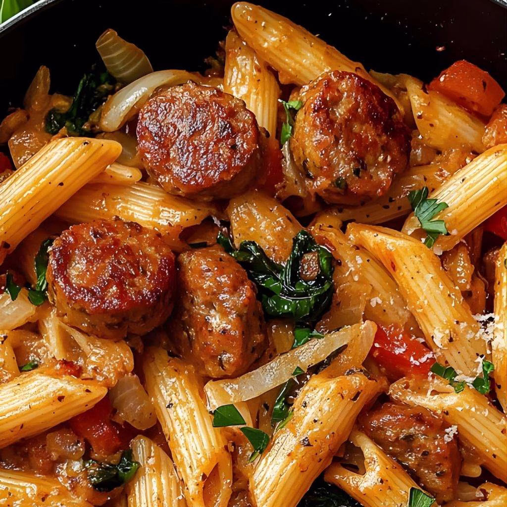 Cajun Sausage Pasta Recipe