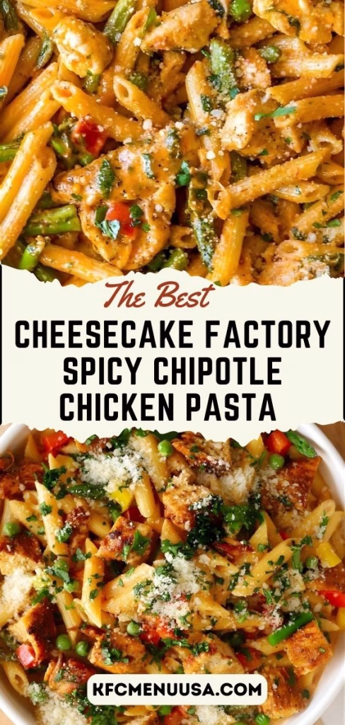Cheesecake Factory Spicy Chipotle Chicken Pasta Recipe