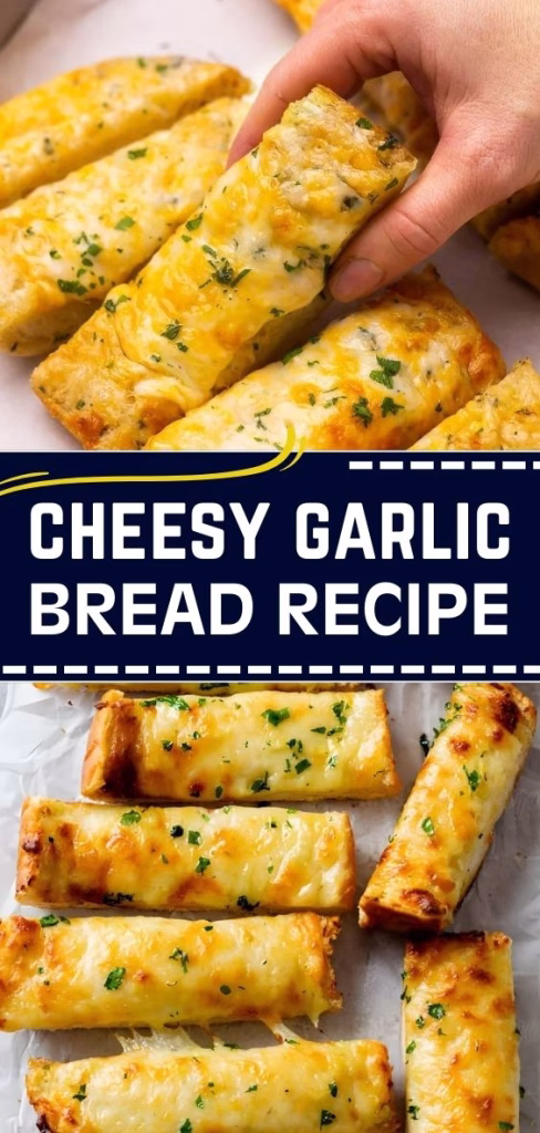 Cheesy Garlic Bread Recipe