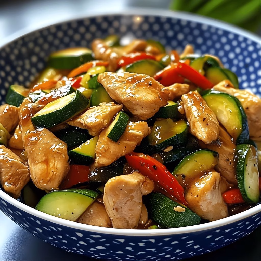 Chicken Zucchini Stir Fry Recipe