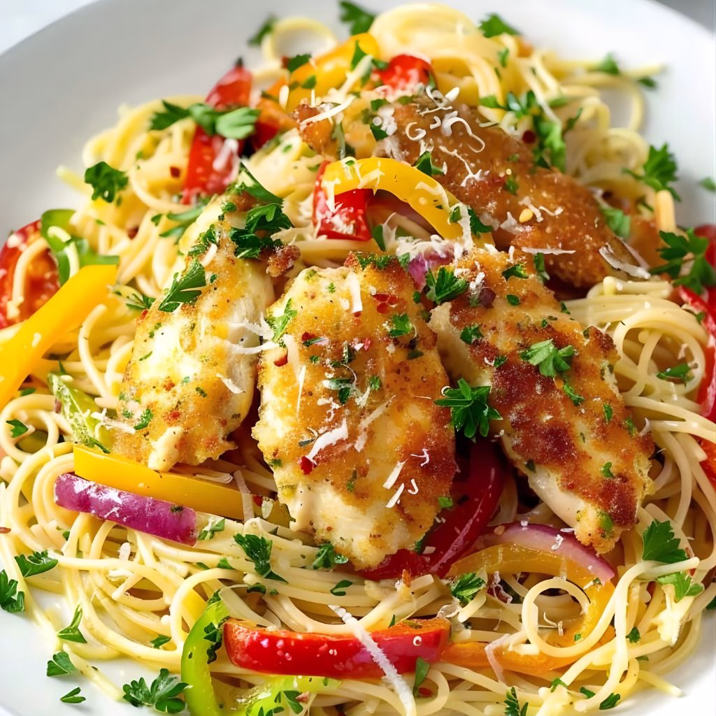 Copycat Olive Garden Chicken Scampi Recipe