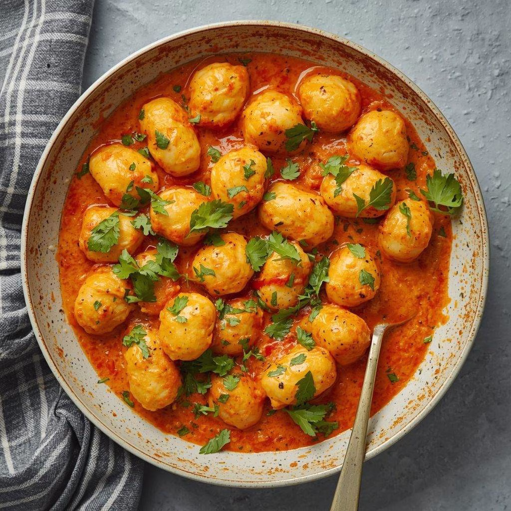 Creamy Spicy Gnocchi Recipe