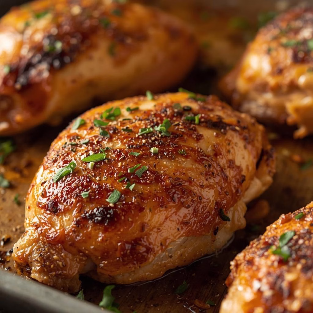 Easy Baked Garlic Lemon Pepper Chicken Recipe 
