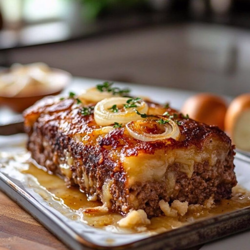 French Onion Meatloaf Recipe
