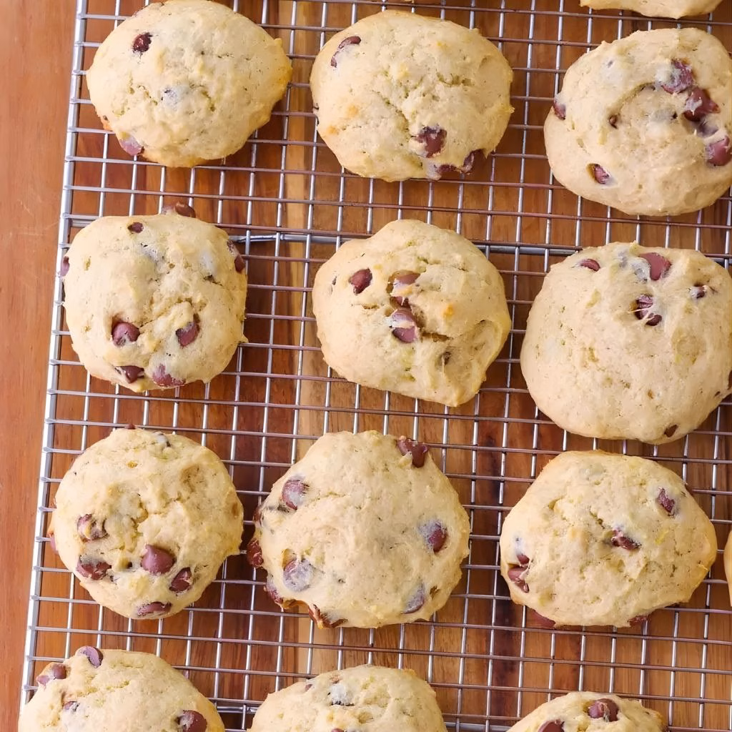 Chocolate Chip Banana Cookies Recipe