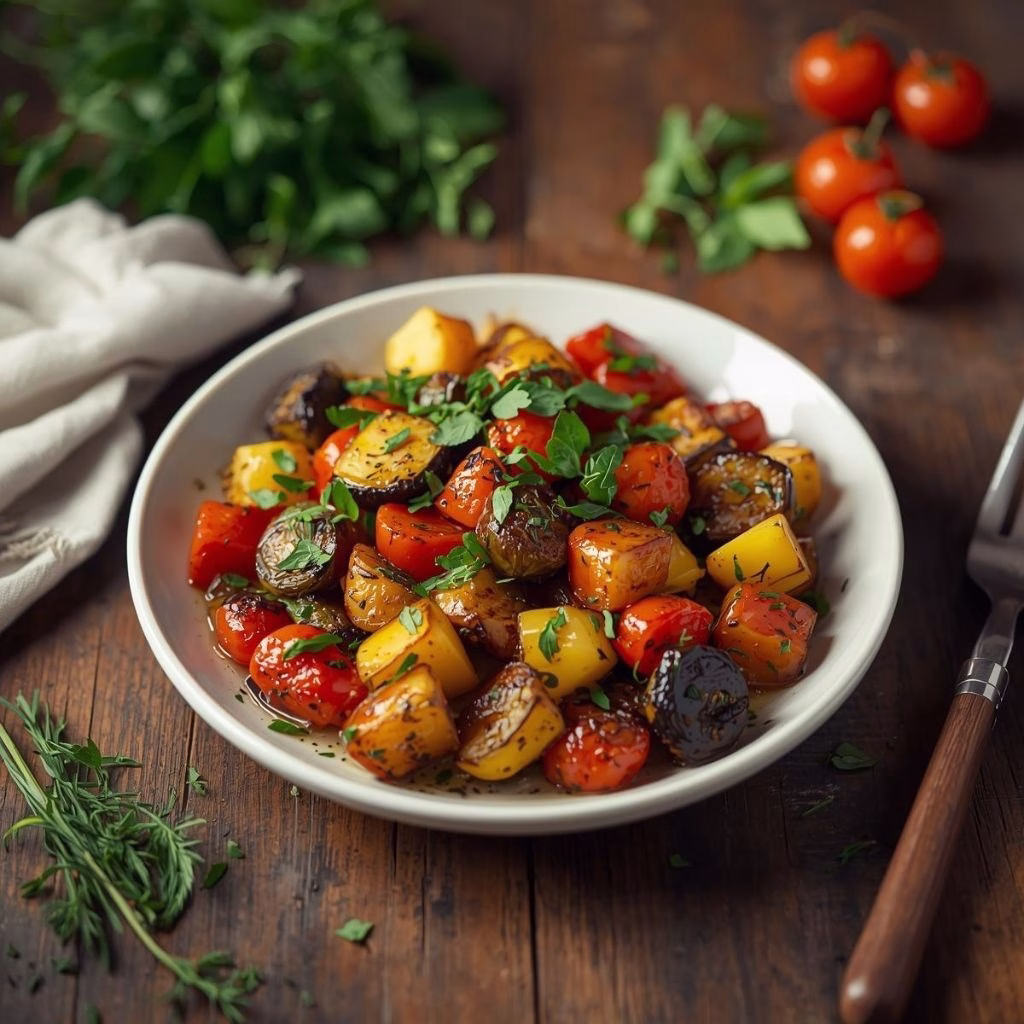 Mediterranean Roasted Vegetables Recipe