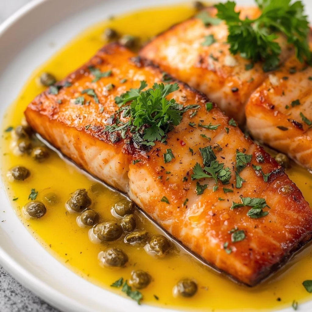 Salmon Piccata Recipe